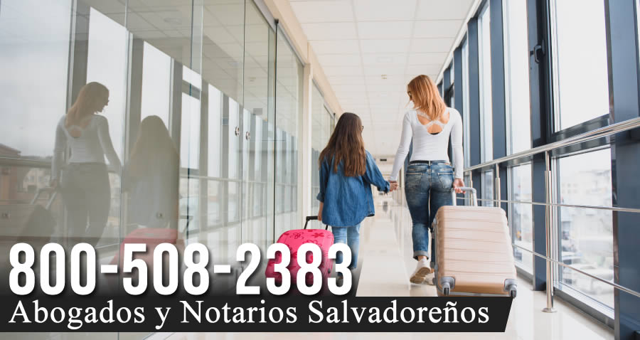 Autorizaciones de salida del país para menores de edad